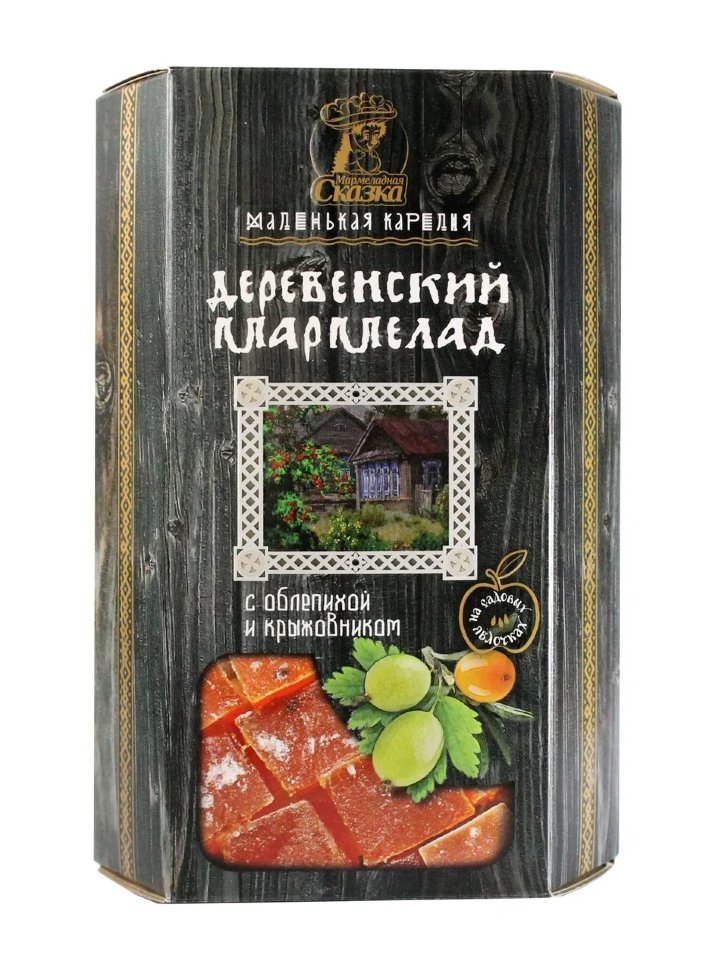  Мармелад деревенский "С крыжовником и облепихой" 300г в Оренбурге