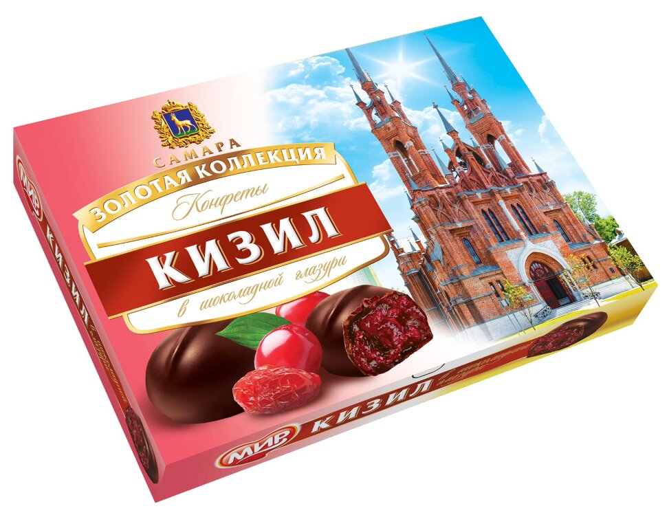  КФ МИР Кизил в шоколадной глазури 160г в Оренбурге
