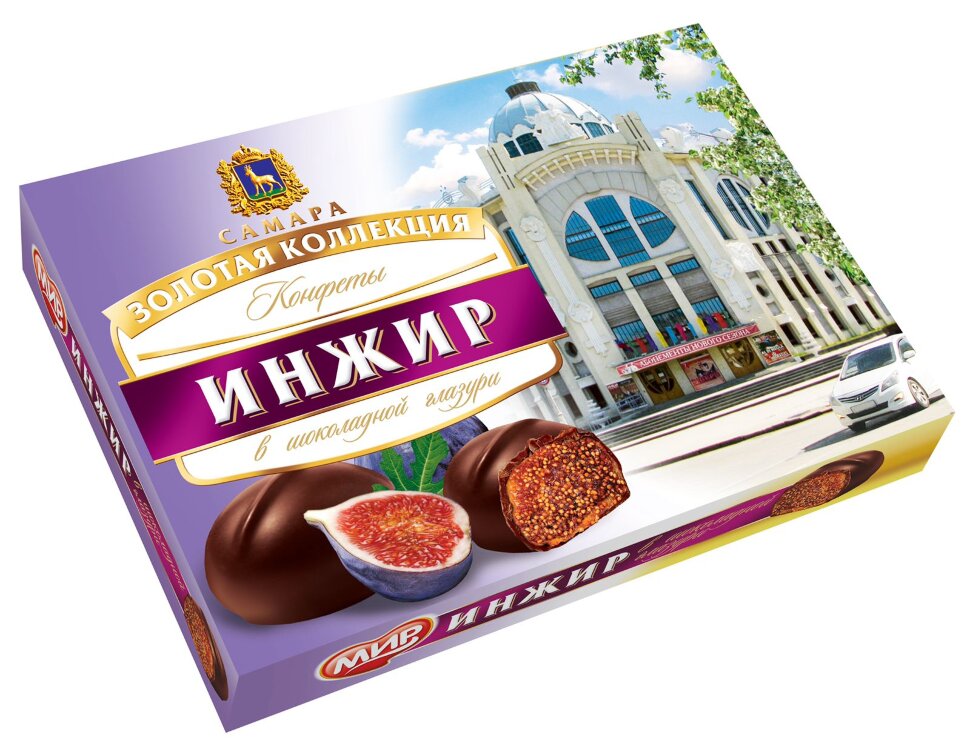  КФ МИР Инжир в шоколадной глазури 160г в Оренбурге